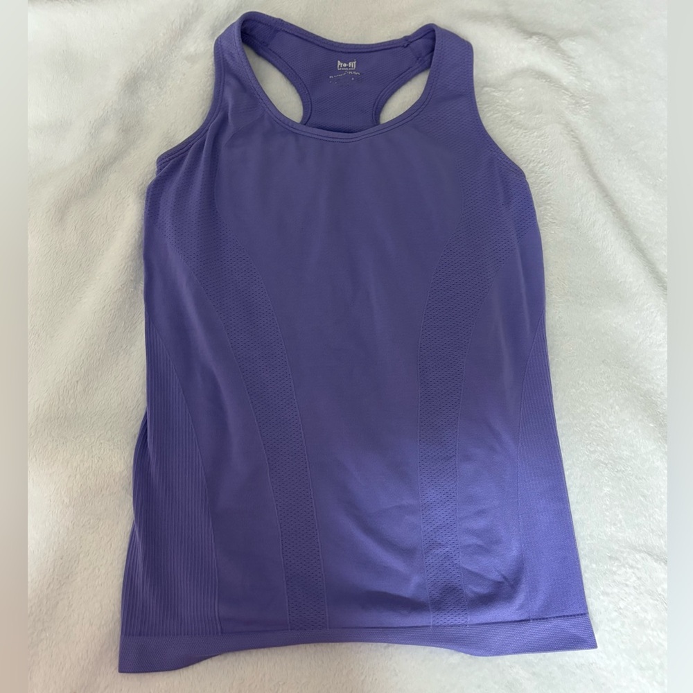 Lavender Workout Tank Top